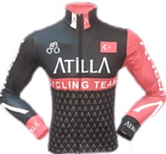 Atilla No Back Uzun Klasik Siyah Forma