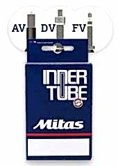 Mitas 24x1.50-2.10 AV35mm İç Lastik