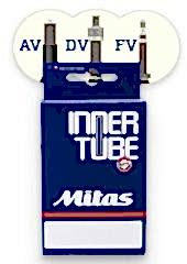 Mitas 700x18/25C FV80mm İç Lastik