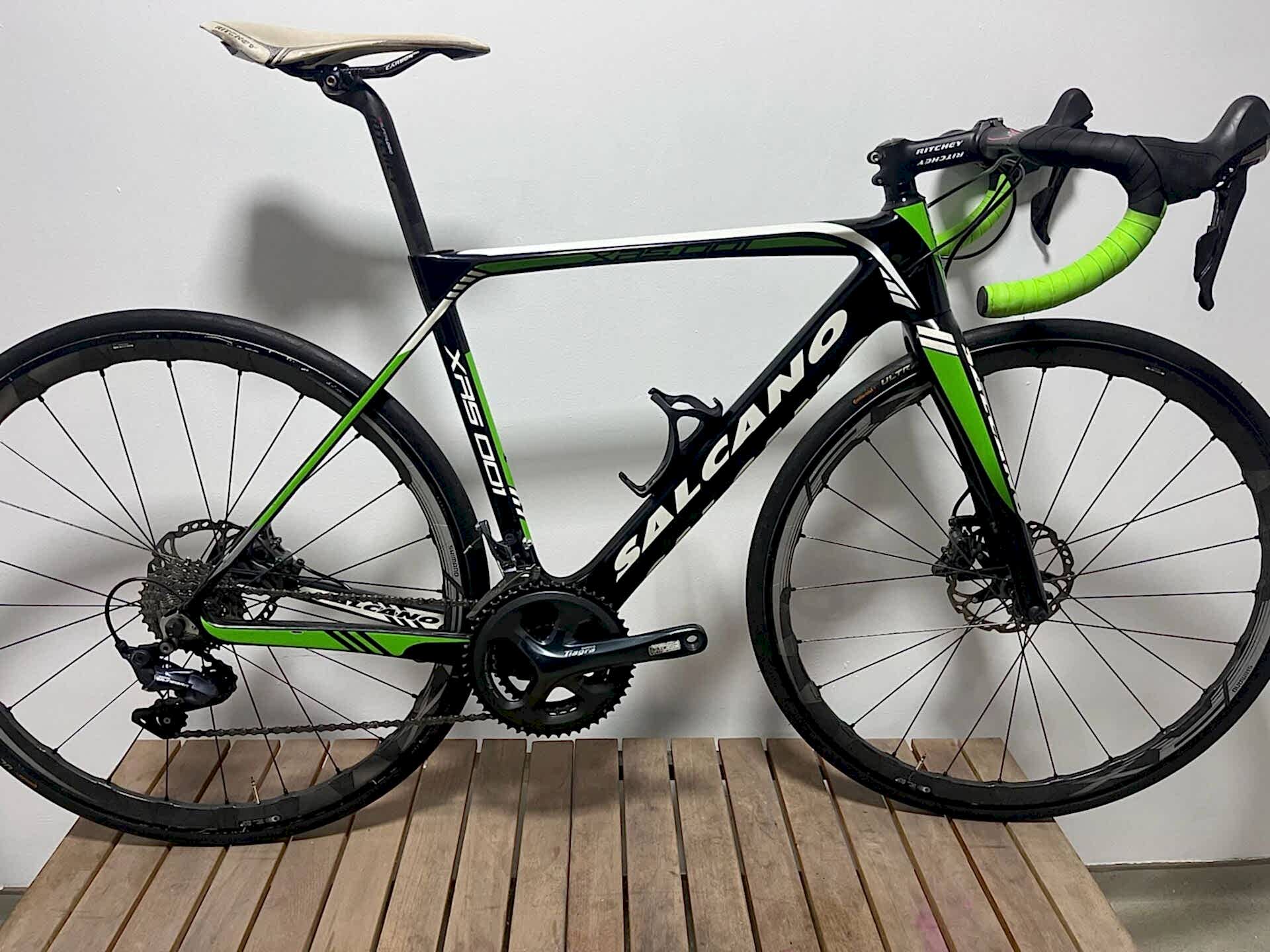 SALCANO XRS 001 Ultegra-Tiagra H Jant,Sele ve Borusu Karbon 2. El Yol Bisikleti