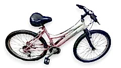 K-46 Victory Madur 24'' Lady 21s V Pembe-Beyaz Çocuk Bisikleti / Saatlik