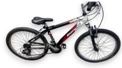 K-52 Bianchi Spark 24'' 21s V Kırmızı-Siyah Çocuk Bisikleti / Saatlik