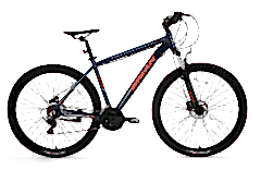 K-60 Bisan Leon 29'' 21S M.D Siyah-Kırmızı Kiralık  Dağ  Bisikleti / Saatlik